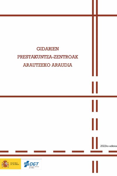 GIDARIEN PRESTAKUNTZA-ZENTROAK ARAUTZEKO ARAUDIA