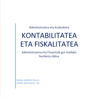 Kontabilitatea eta Fiskalitatea