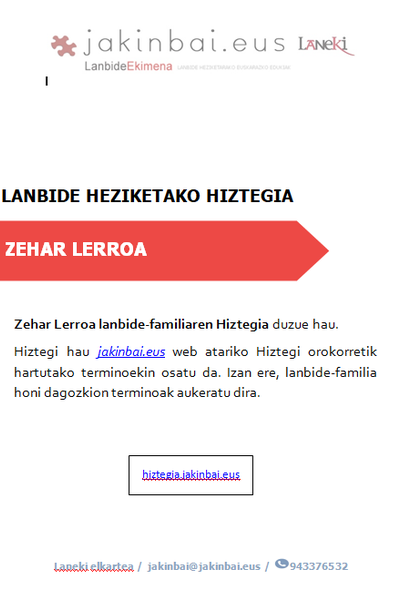 Zehar-Lerroa Hiztegia