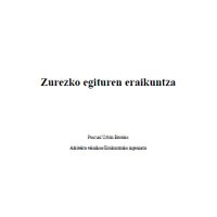 Zurezko egituren eraikuntza