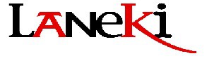 Laneki logo gorria